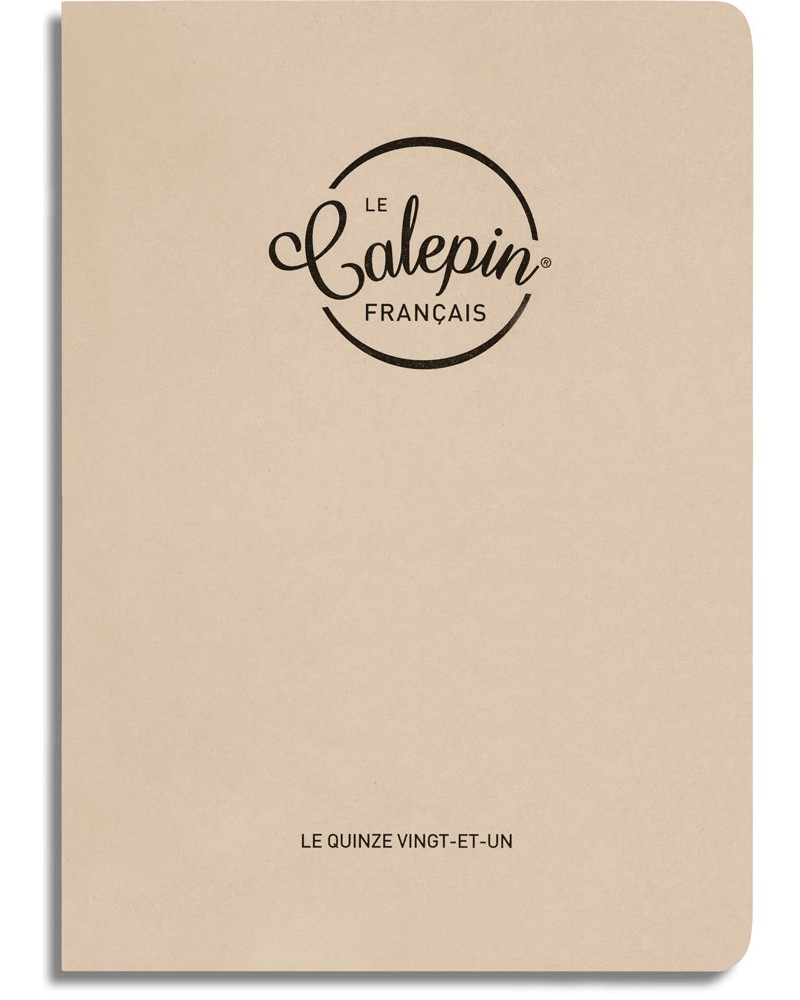 carnet de recettes de jardinage A5 made in France