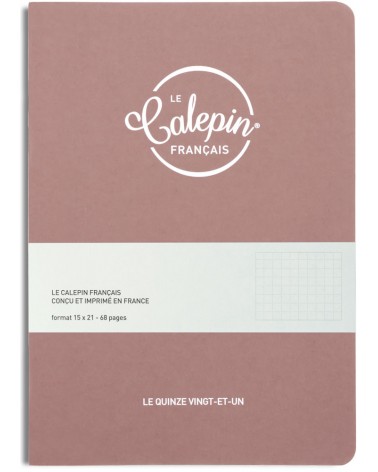 Carnet A5 parfait planner perpétuel rose nude