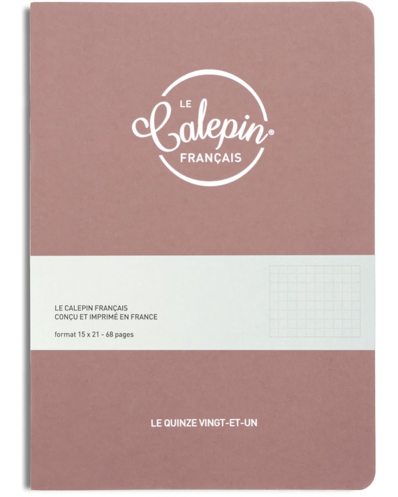 Carnet A5 parfait planner perpétuel rose nude