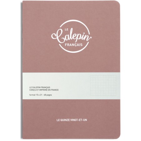 Carnet A5 parfait planner perpétuel rose nude