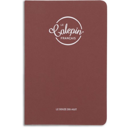 Carnet de notes made in France rose, nude, lie de vin Carnet de notes made in France rose, nude, lie de vin