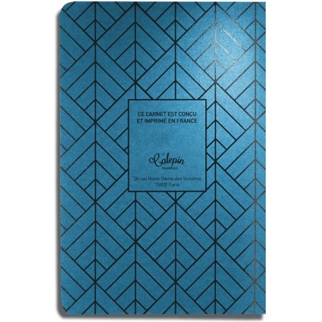A6 notebook peacock metal