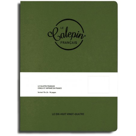 cahier croquis dessin 18x24cm vert
