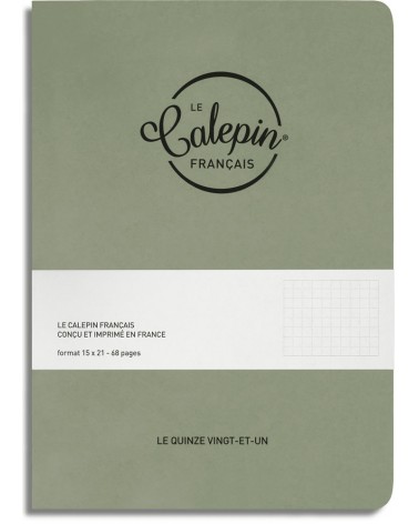 Un grand carnet de notes A5 petits carreaux pour s'organiser