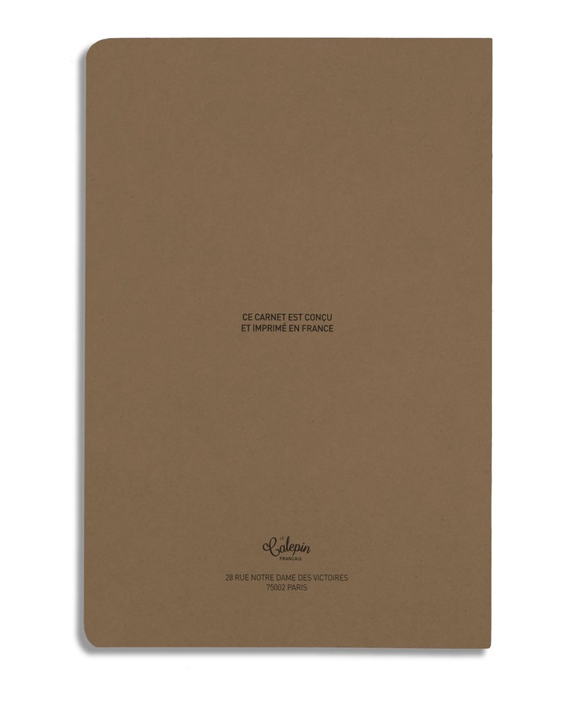 calepin made in France naturel