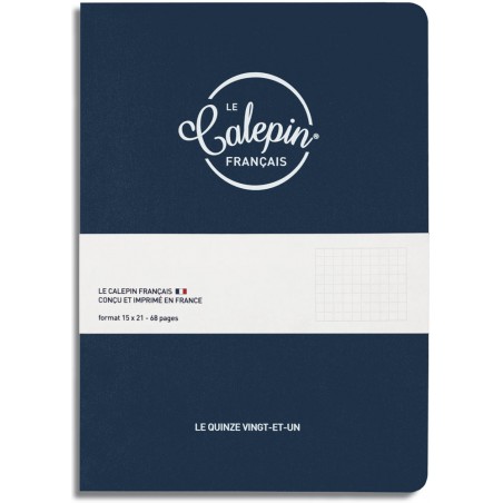 Carnet de notes personnalisé quadrillé