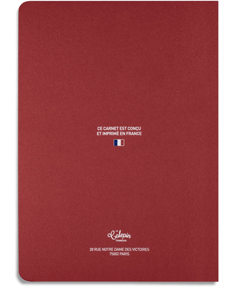 Carnet de notes A5 petits carreaux