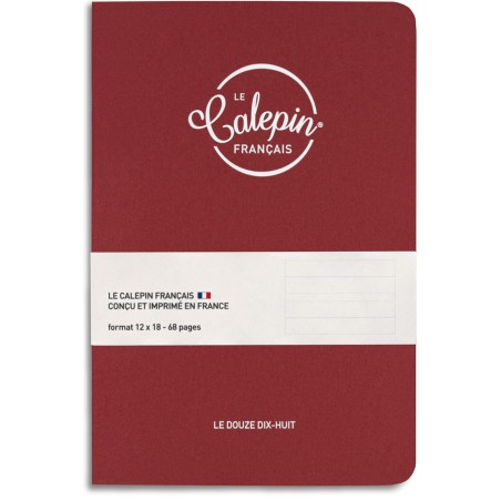 Carnet de notes vintage 12x18cm