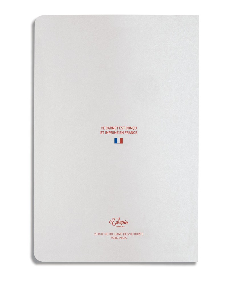 Carnet de notes ligné pour calligraphie