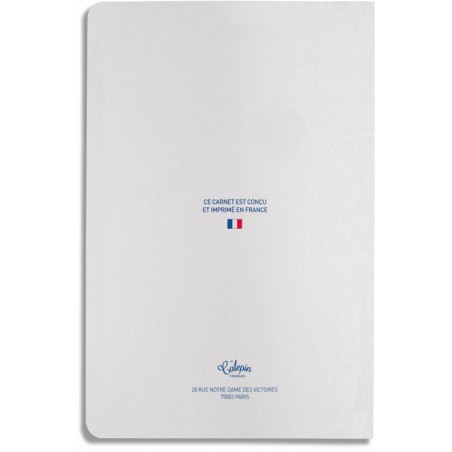 Carnet vintage de voyage avec point dots